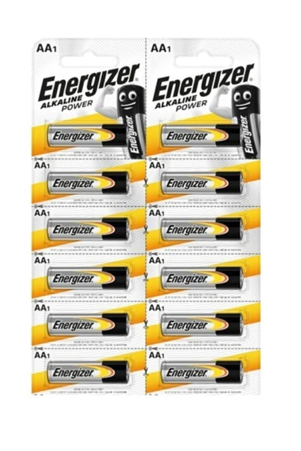 Aa Alkaline Power 1.5v Kalem Pil 12'li - Resim 2