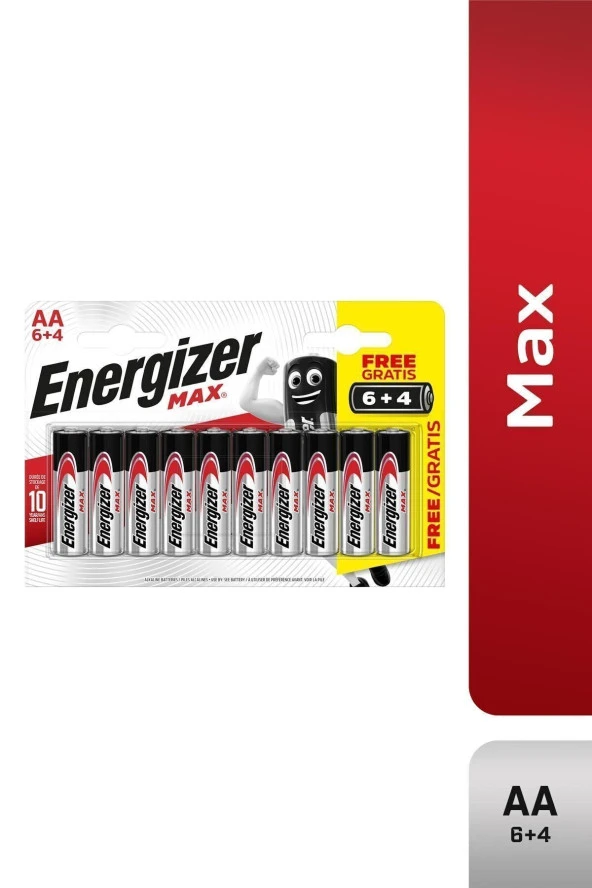 Max Aa Kalem Pil 6+4 ürün görseli 1