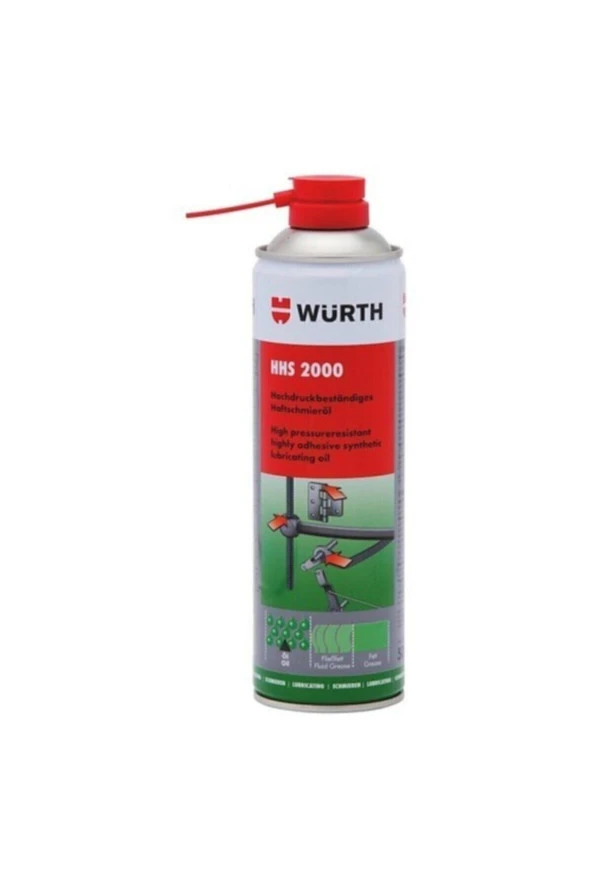 Hhs 2000 - Sıvı Gres Yağlama Spreyi 500 ml ürün görseli 1