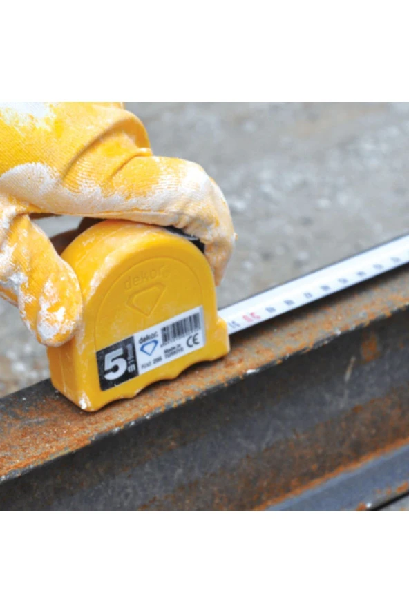 Şerit Metre Çelik Metre Sarı 10 Mt X 25 Mm - Resim 2