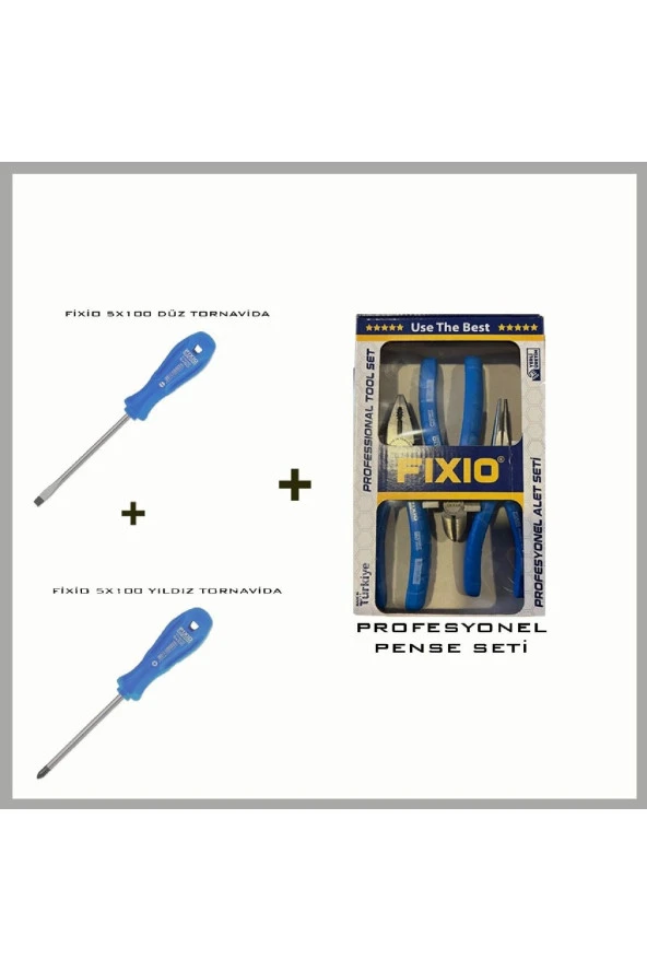 Fixio Pense Ve Tornavida Seti ürün görseli 1