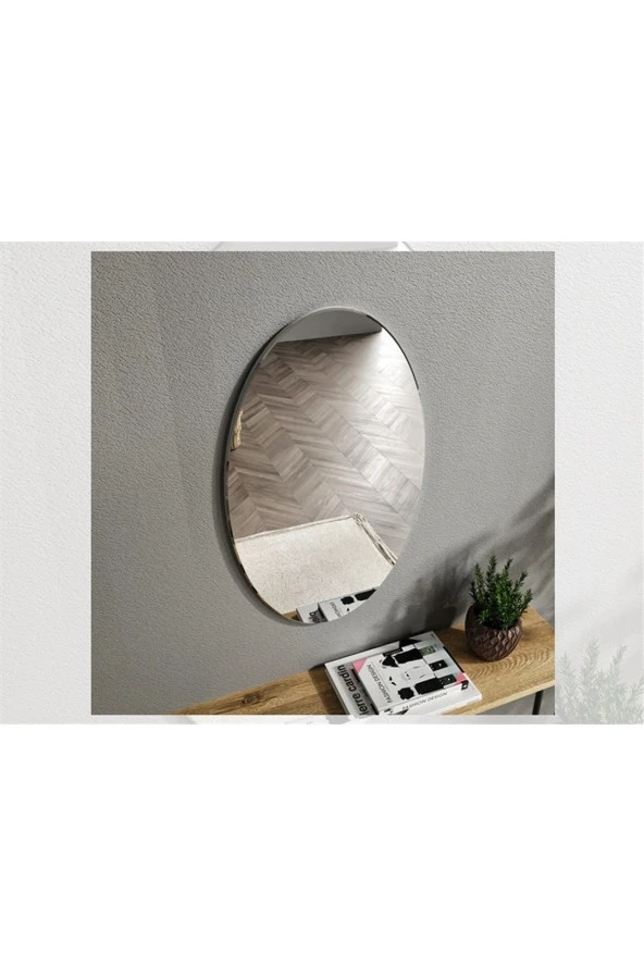 MERLİN MOBİLYA Merlin Mobilya Mikro Oval Ayna - Resim 2