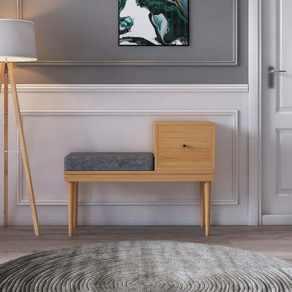 MERLİN MOBİLYA Paris Modern Puf Çok Amaçlı - Resim 2