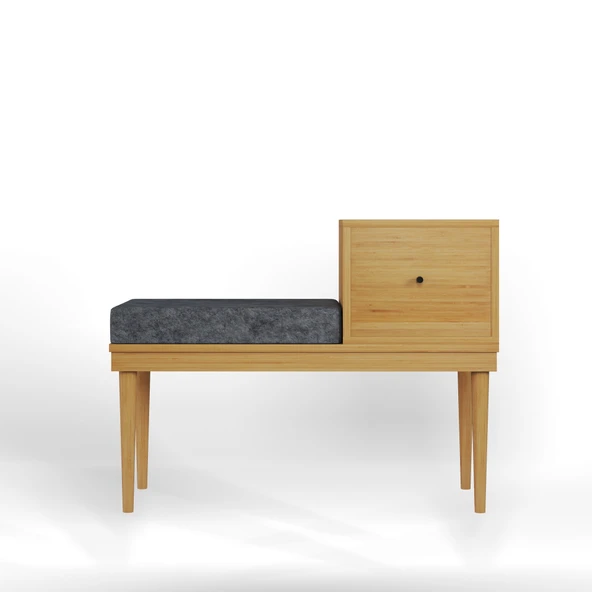 MERLİN MOBİLYA Paris Modern Puf Çok Amaçlı - Resim 4