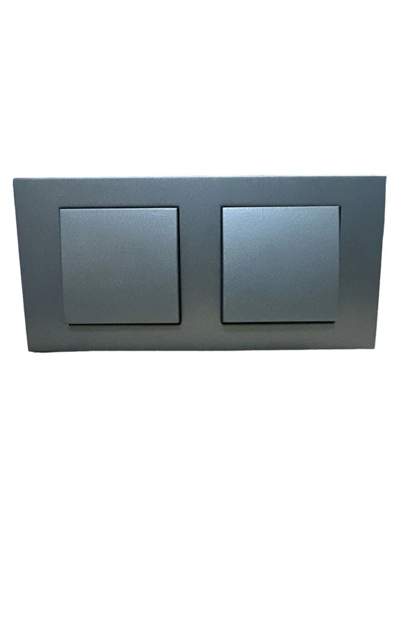 OVİVO GRANO FÜME ANHTAR +ANAHTAR +İKİLİ ÇERÇEVE SET ürün görseli 1