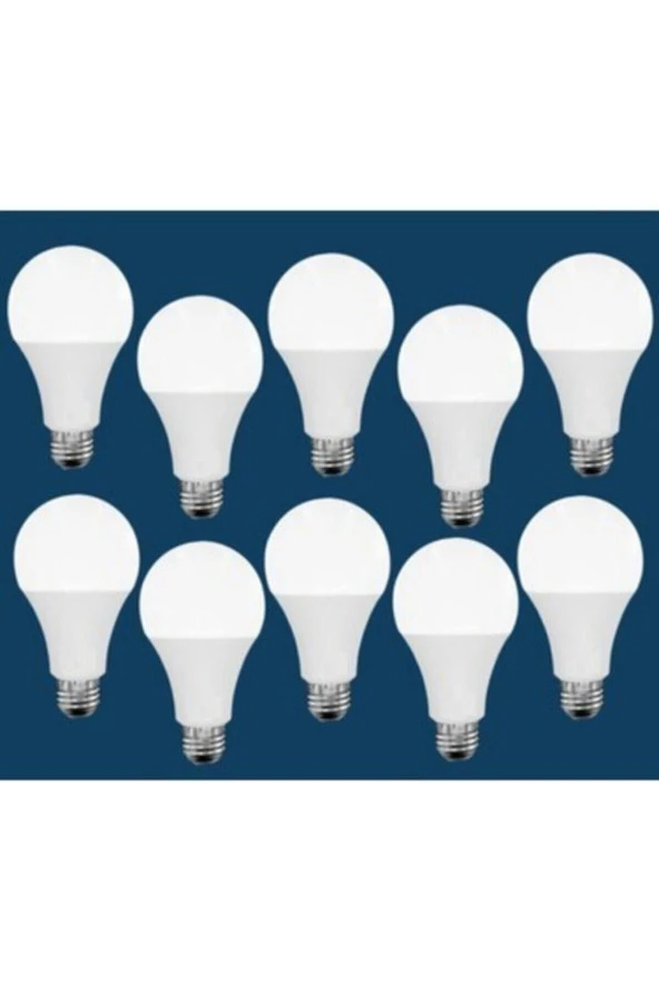 9w Led Ampul 10adet 6400k Beyaz Işık ürün görseli 1