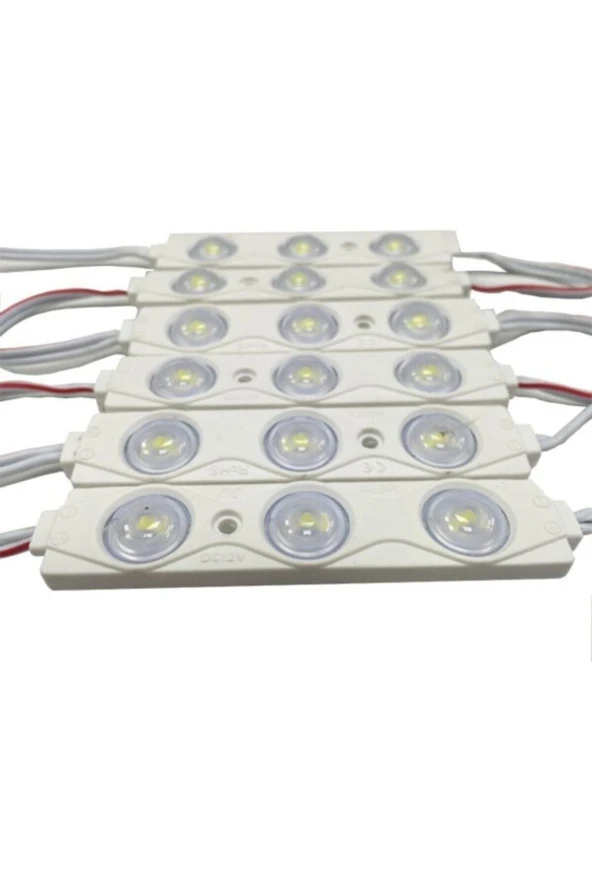 10 Adet Mercek Modul Led Beyaz Renk 1,5 W - Resim 2