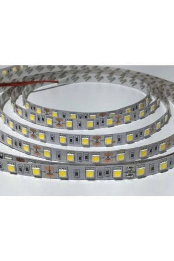 5 Metre 3 Çipli Şerit Led Beyaz - Resim 2