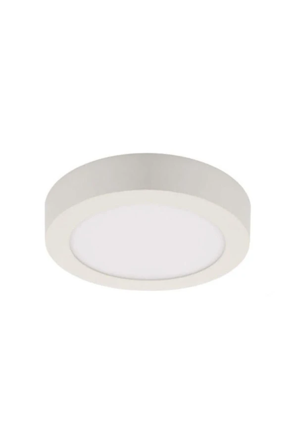 Beyaz Ledli 24 Watt Yuvarlak Sıva Üstü Led Panel Tavan Armatürü Spot Led Lamba 30x30 ürün görseli 1