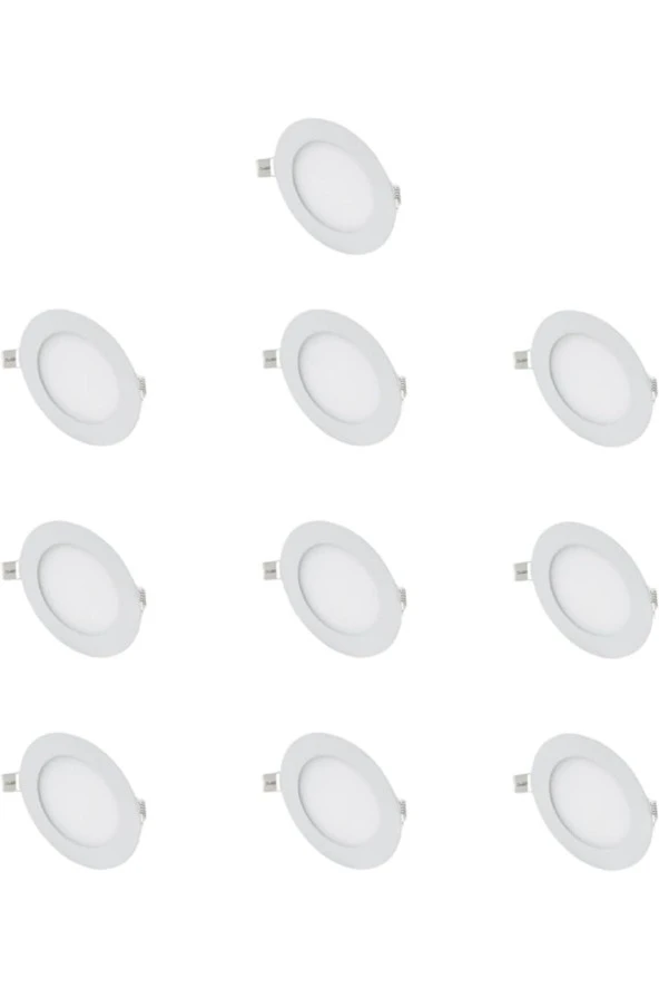 3 W LED SPOT BEYAZ 6500K 10 LU EKONOMİK PAKET CT-5144 ürün görseli 1