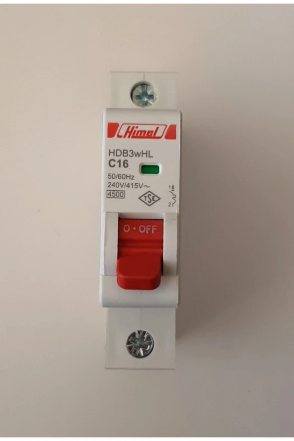 1x16a C Tipi 4,5ka Otomatik Sigorta-hdb3whl1c16 ürün görseli 1
