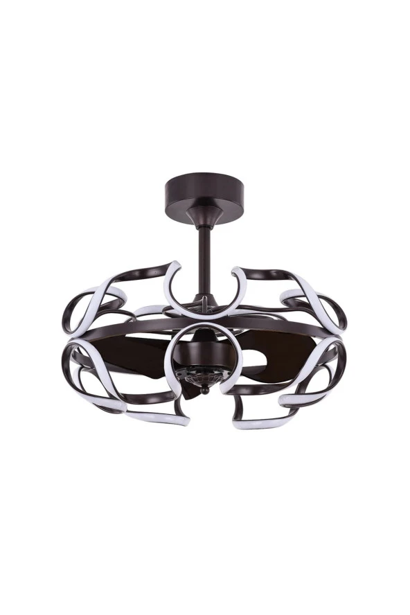 Breeze - Çeşme DC Motor 56 Cm. Led Aydınlatmalı Ve Uzaktan Kumandalı Aydınlatmalı Tavan Vantilatörü ürün görseli 1
