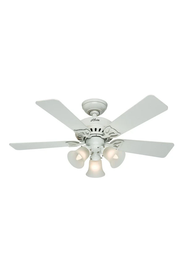 Hunter Vantilatör - Beacon Hill Beyaz - 107 Cm. Aydınlatmalı Tavan Vantilatörü ürün görseli 1