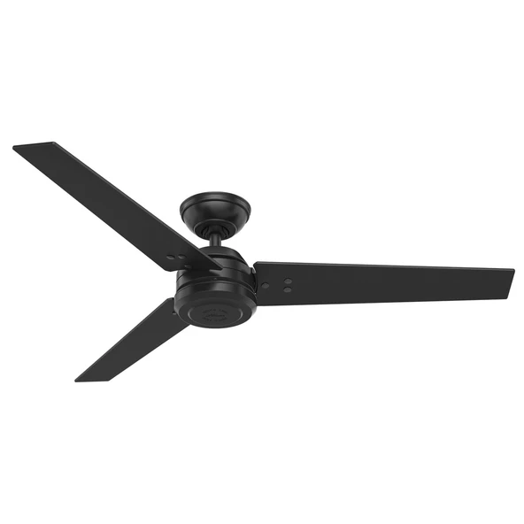 Hunter Vantilatör - Protos Mat Siyah - 132 Cm. Dış Mekan Uzaktan Kumandalı Tavan Vantilatörü ürün görseli 1