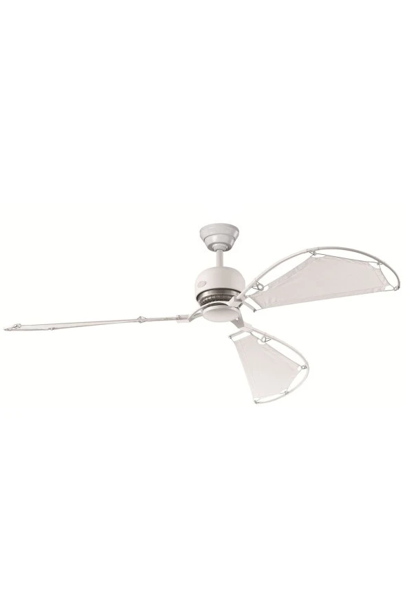 Hunter Vantilatör - Avalon Beyaz - 158 Cm. Bez Kanatlı Uzaktan Kumandalı Tavan Vantilatörü ürün görseli 1