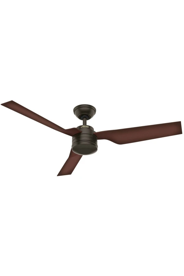 Hunter Vantilatör - Cabo Frio Çağdaş Bronz - 132 Cm. Dış Mekan Uzaktan Kumandalı Tavan Vantilatörü ürün görseli 1