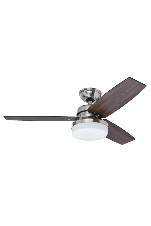 Hunter Vantilatör - Galileo Fırçalanmış Nikel - 122 Cm. Aydınlatmalı ve Uzaktan KumandalıTavan Vantilatörü ürün görseli 1