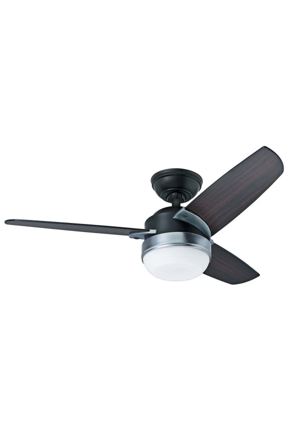 Hunter Vantilatör - Nova Mat Siyah - 107 Cm. Aydınlatmalı ve Uzaktan Kumandalı Tavan Vantilatörü ürün görseli 1