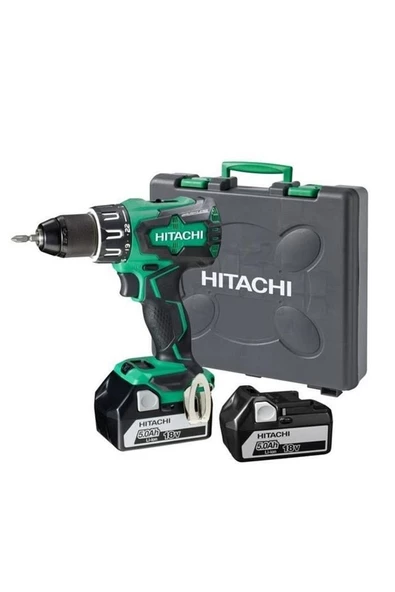 Hitachi Dv18dbsl 18volt/5.0ah Li-ion Çift Akülü Kömürsüz Profesyo ürün görseli 1