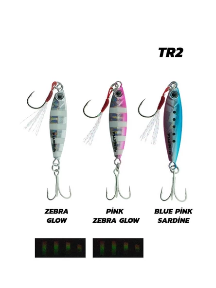 Fujin Jig-X Trio 3lü Micro Jig 7gr - Resim 2