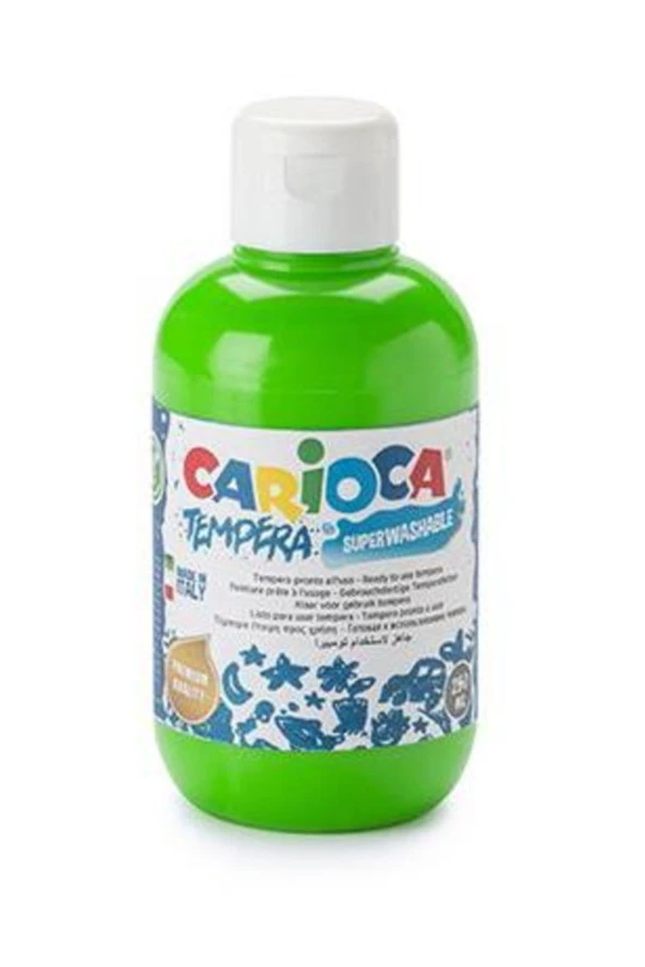 Carioca Tempera Yıkanabilir Poster Boya 250 ml. Yeşil ürün görseli 1