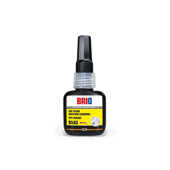 Brio Sıvı Teflon Boru Dişli Sızdırmaz 15 Ml 2'li Paket ürün görseli 1