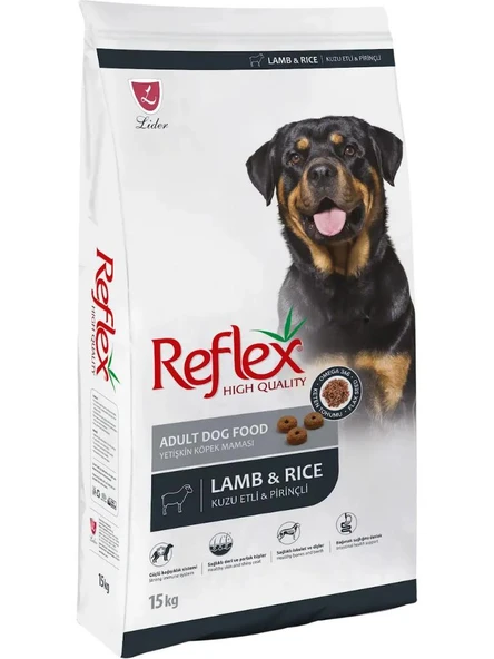Reflex Adult Dog Kuzu Etli & Pirinçli Yetişkin Köpek Maması 15 Kg ürün görseli 1