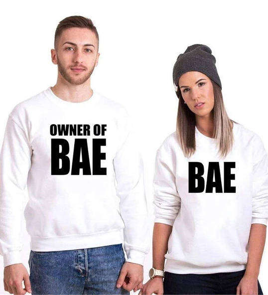 Tshirthane Owner Of Bae Sevgili Kombinleri Sweatshirt Kombini ürün görseli 1