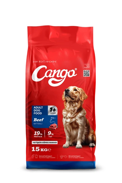 Cango Yetişkin Köpek Maması Etli 15KG ürün görseli 1