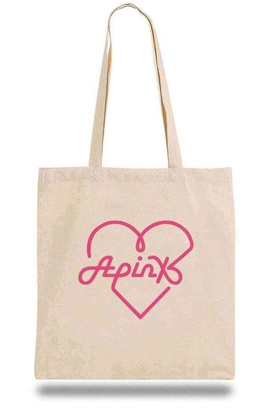Bez Çanta Apinx Logosu K Pop Korece Music ürün görseli 1