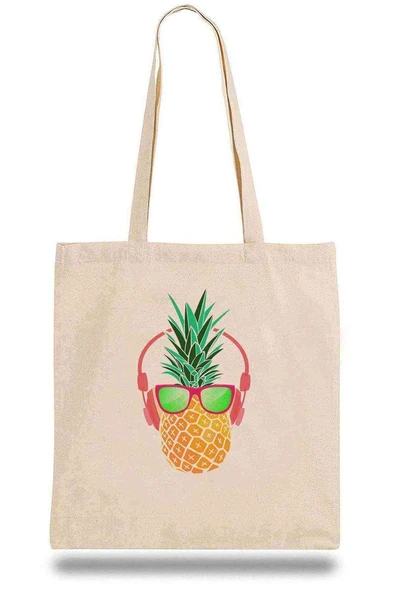 Bez Çanta Ananas Retro Gözlük ürün görseli 1