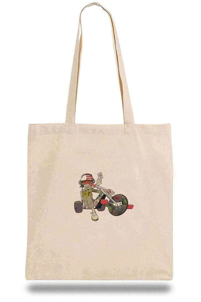 Bez Çanta Gorillaz Cartoon Urban ürün görseli 1