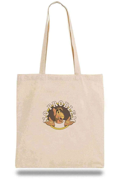 Bez Çanta Alf Kiss T Shirt Sticker Telegram Television ürün görseli 1