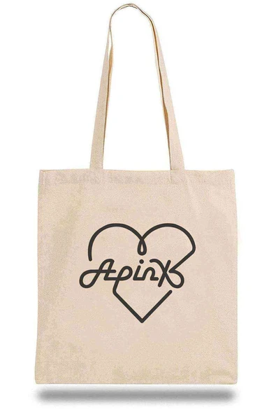Bez Çanta Apinx Logosu K Pop Korece Idol Kpop ürün görseli 1