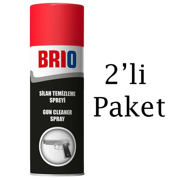 Brio Sılah Bakım Temizleme Spreyi 200 Ml 2'li Paket ürün görseli 1