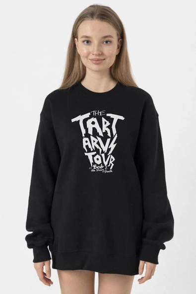 Percy Jackson The Tartarus Tour Siyah Kadın 2ip Sweatshirt ürün görseli 1