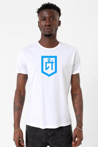 Idil Ural Tamga Beyaz Erkek Bisikletyaka Tshirt ürün görseli 1