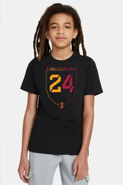 24 Şampiyonluk Siyah Çocuk Tshirt ürün görseli 1