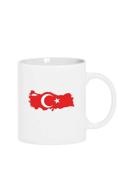 Euro 24 Türkiye Beyaz Kupa Bardak ürün görseli 1