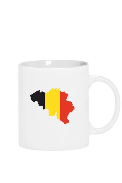 Euro 24 Belgium Beyaz Kupa Bardak ürün görseli 1
