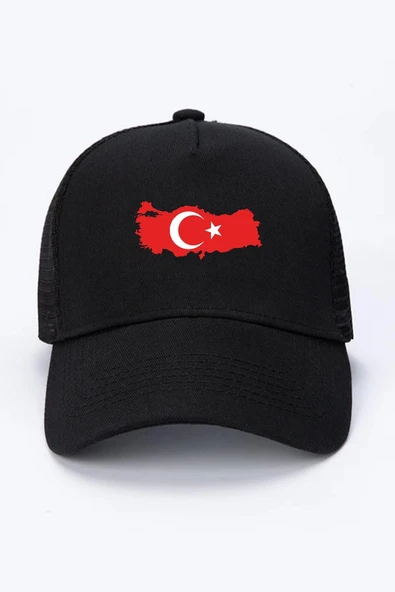 Euro 24 Türkiye Siyah Fileli Şapka ürün görseli 1