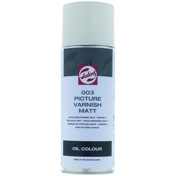 Talens Picture Varnish Matt 003 Mat Son Kat Verniği 400 ml Sprey ürün görseli 1
