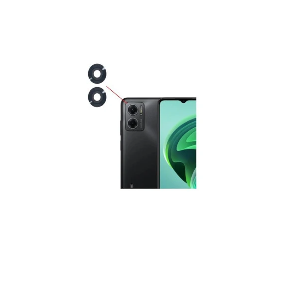 Xiaomi Redmi Note 11E İle Uyumlu Kamera Camı ürün görseli 1