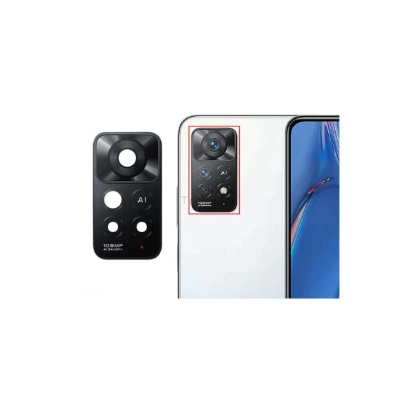 Xiaomi Redmi Note 11E Pro İle Uyumlu Kamera Camı ürün görseli 1