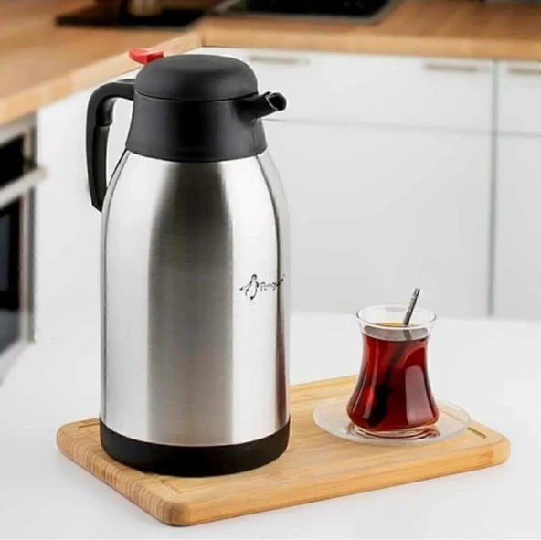 Penguen 1250P Çift Katlı Çelik Termos 2.5 Litre ürün görseli 1