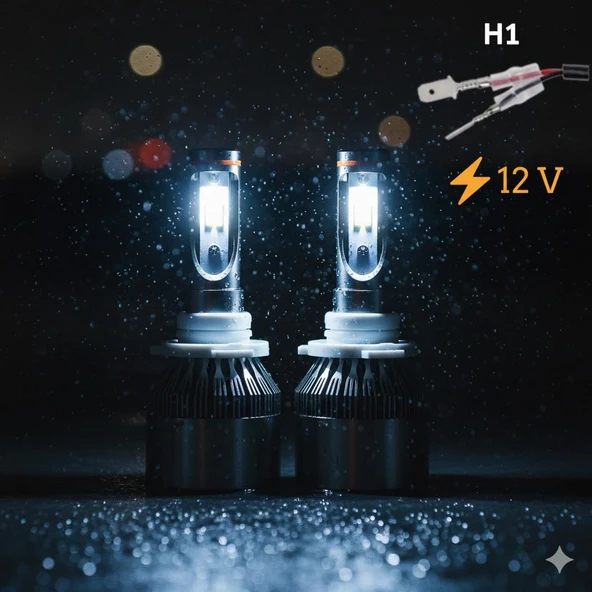 Space 12V H1 Led Far Ampulü (33W 3300LM) Güçlü Aydınlatma ürün görseli 1