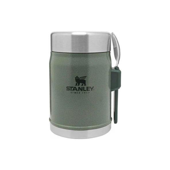 Stanley Klasik Kaşıklı 0.40 lt Çelik Yemek Termosu Yeşil ürün görseli 1
