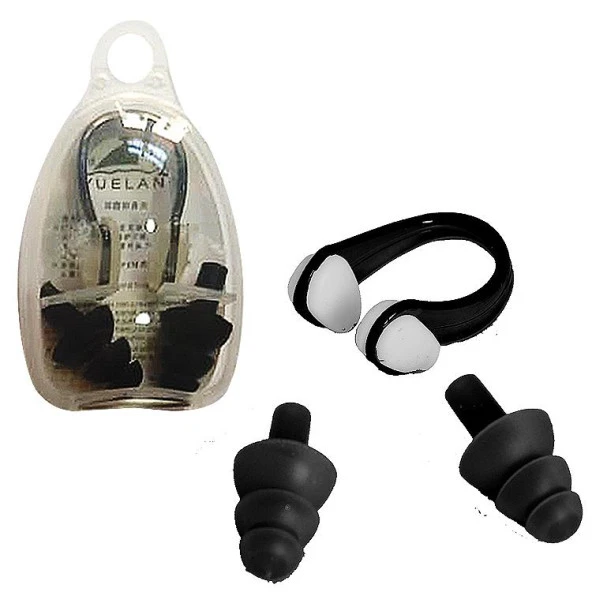 Avessa Ep-100 Kulak Burun Tıkacı Set Siyah ürün görseli 1