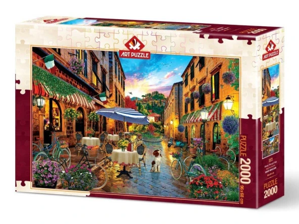 Art Puzzle İtalya'da Gezinti 2000 Parça  Puzzle 5475 ürün görseli 1