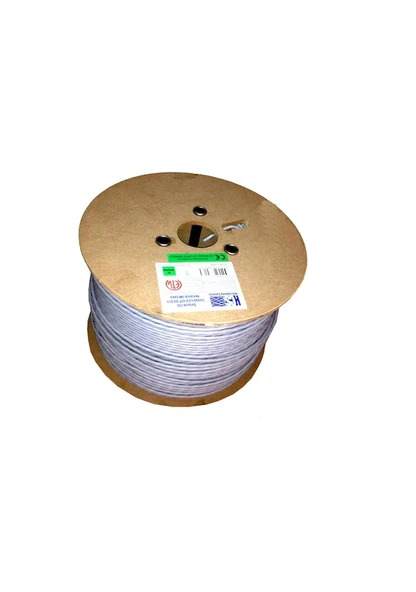 HCS U/UTP CAT6 LSOH GRI 500m Makara 23AWG 4x2x23# ürün görseli 1